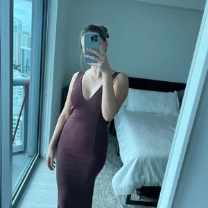 Windsor Plum Maxi Dress